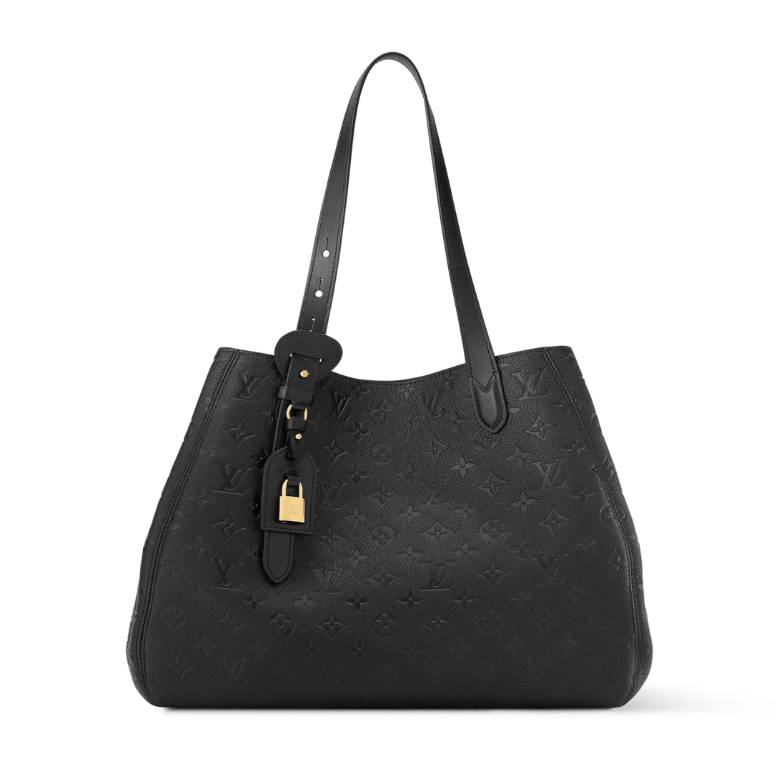 Louis Vuitton ブラック ハンドバッグ All In One MM Monogram Empreinte Leather - Women - Handbags